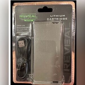 - RECHARGABLE BATTERY for REVEAL CAMERAS BRAND NEW
